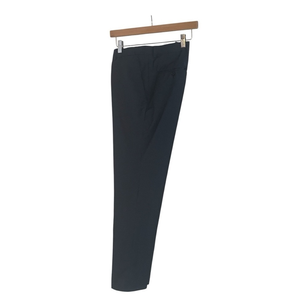 Indochino Men’s Houndstooth blue and Black Dress Pants - Picture 2 of 8
